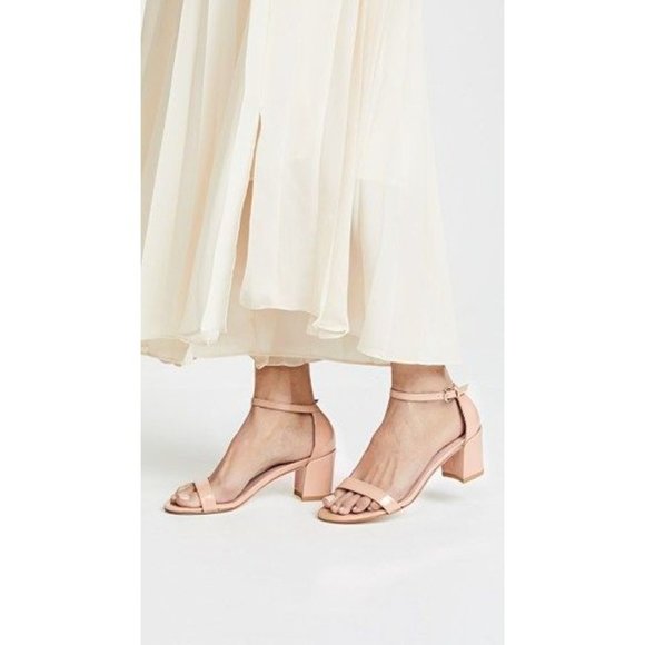 🎉SOLD🎉💕STUART WEITZMAN💕 Patent Sandal ~ Pink - Picture 6 of 16